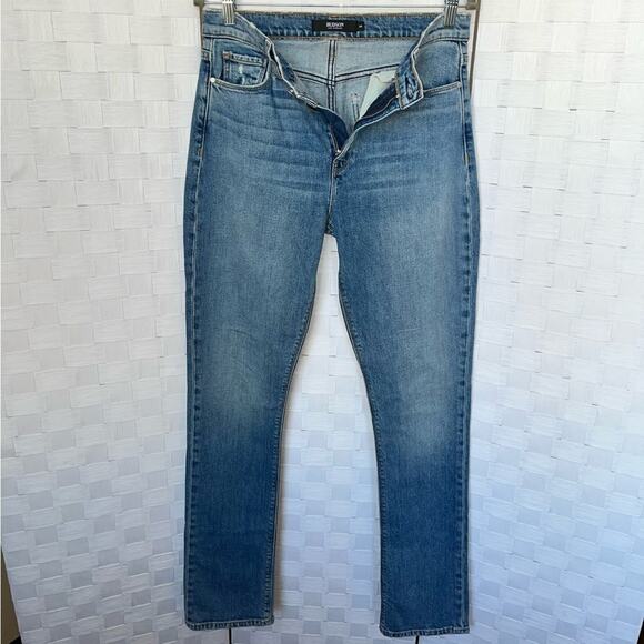 Hudson Jeans Holly Straight Leg Denim Jeans Size 28 Medium Wash - Picture 5 of 9